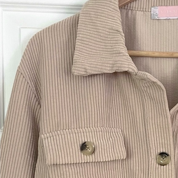 NWOT C+D+M Cropped Jacket Size L - Picture 4 of 6